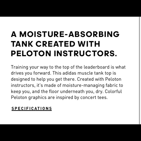 Adidas x Peloton Muscle Tank Top - Picture 10 of 11